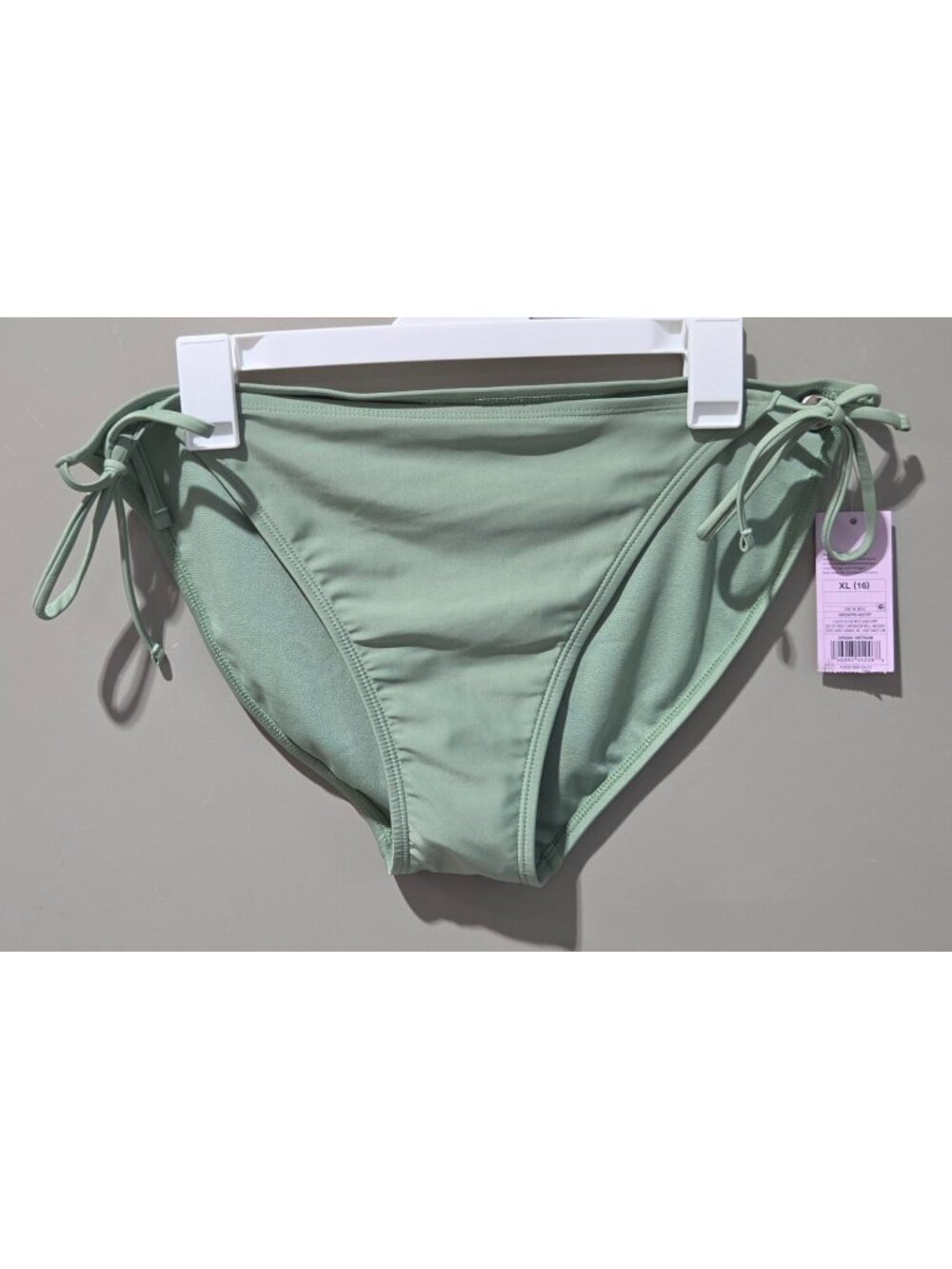 Wild Fable Olive Green Low Rise & Side Tie Bikini Swim Bottom -- Size XL 16